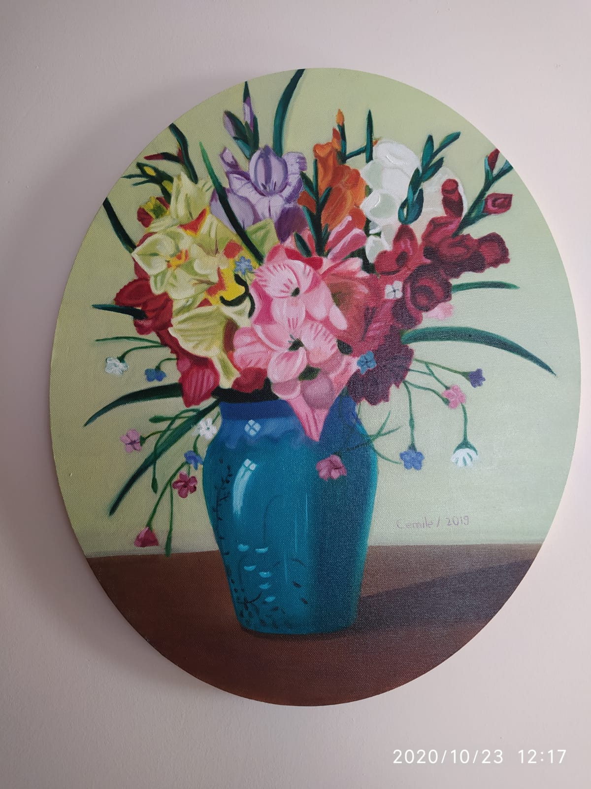 Flowers · Oil